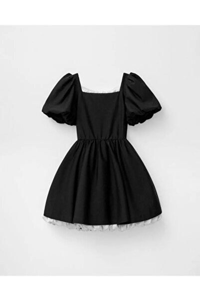 Genel Markalar LACİELL Saten Kurdeleli Keten Elbise