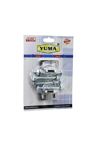 Go İthalat YUMA YM-730-1 KAPI EMNİYET REZESİ ASMA KİLİT TAKILABİLİR MENTEŞE