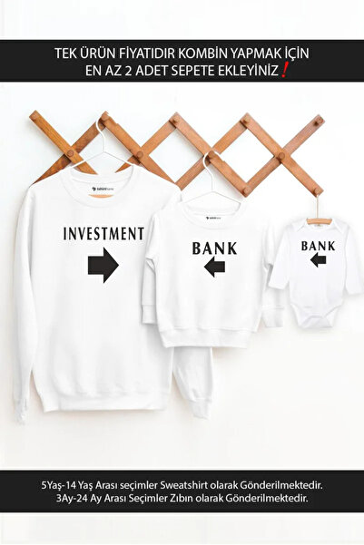 Tshirthane Banca de investiții Tată Fiu Fată (Prețul unic al PRODUSULUI ESTE ...