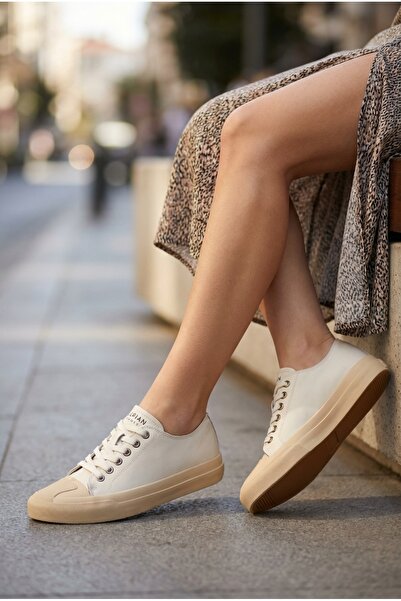 Lufian 121230037 Lıana Women's Trend Unisex Sneakers Sports Shoes Off White C...