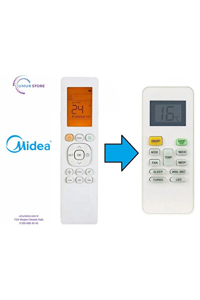 Herz Midea Klima Kumandası