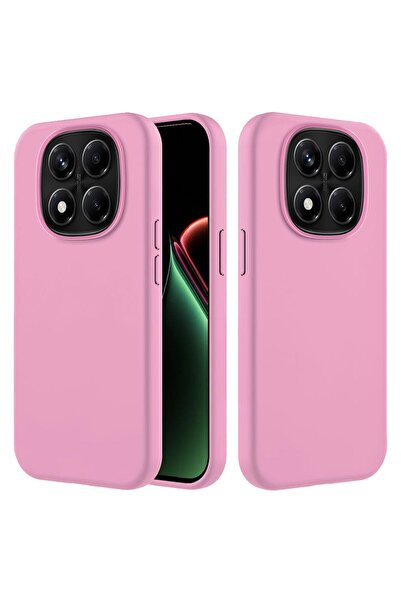 Zebana Poco X7 Compatible Case K Velvet Erasable Launch Case Pink