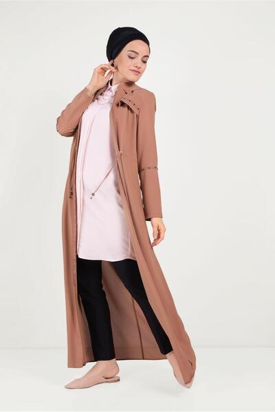 Alvina ستارة بقلنسوة برباط على الخصر 10204