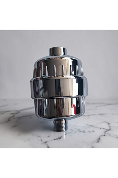 Acrobat Banyo Duş Filtresi banyo duş başlığı Krom 15 aşamalı (vitaminli )saçl...