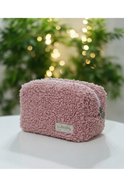 in steilla حقيبة مكياج مبطنة بالقطيفة متعددة الأغراض مقاس 23x16 سم..