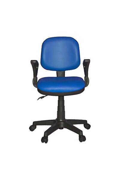 Türksit Kozmo Lux Kollu Çalışma Koltuğu Kumaş P,Mavi