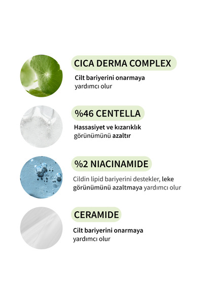 RESH LAB Unscented Cica Calming Daily Cream - Bariyer Onarıcı Nemlendirici Krem 50ml