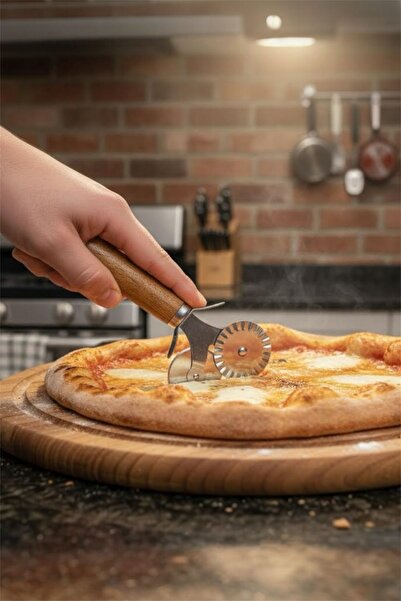 Bayev شفرة قطع زلابية البيتزا ذات الرأس المزدوج