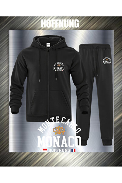 HOFFNUNG Set de trening oversize unisex MONTE CARLO MONACO cu glugă și picior...