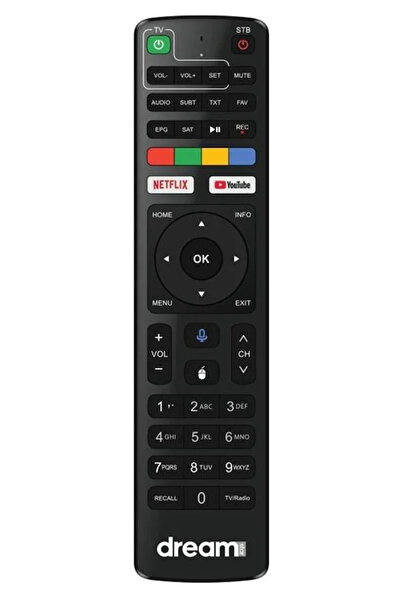 Dreamstar A5 Android Uydu Alıcı Kumanda