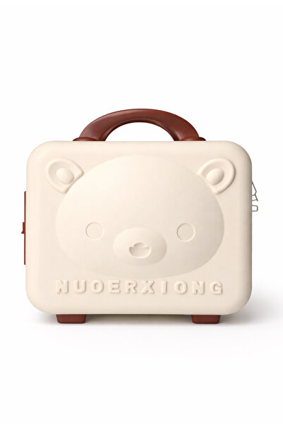 YOYOSO Cosmetic Suitcase Ecru