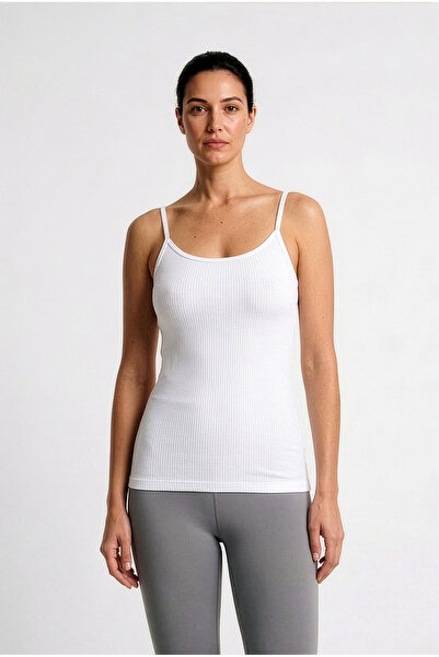 HNX رياضي المرأة القطن الأبيض حزام مضلع رقيقة