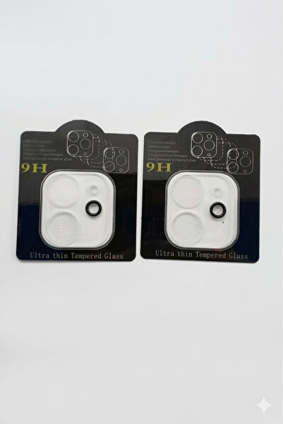 Primo Plus واقي شاشة زجاجي لعدسة الكاميرا لهاتف Apple Iphone 11 قطعتين شفاف