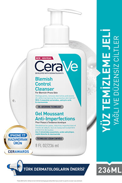 CeraVe منظف ​​العيوب 236 مل