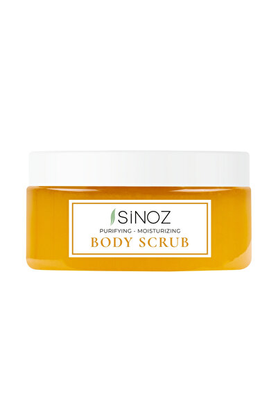 SİNOZ Body Scrub Körperpeeling mit Meersalz & Teebaumöl, 300 g - für Körper, ...