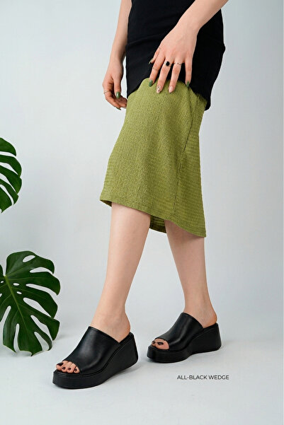 Deripabuc piele naturală Femeie de culoare piele papuci DP26-1700