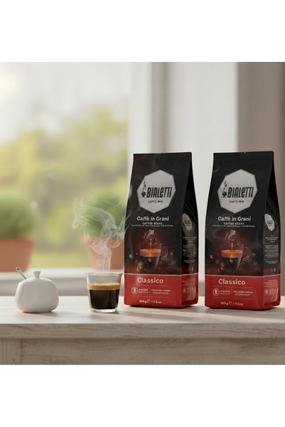 Bialetti 2 Pieces Classico 500 Gr Core Coffee