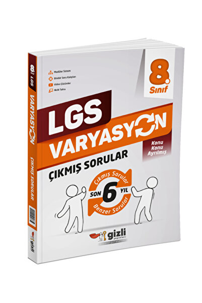 Gizli 8.Sınıf LGS Varyasyon Son 6 Yılın Çıkmış Sorular ve Benzer Soruları