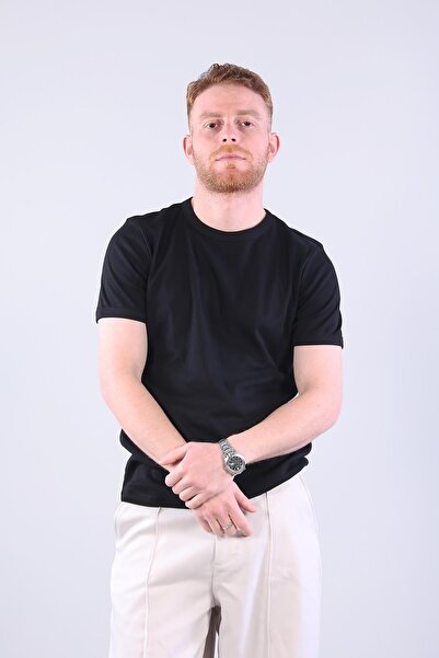 Mckanzie 2143-1 Tricou cu decolteu rotund și bordură integrală