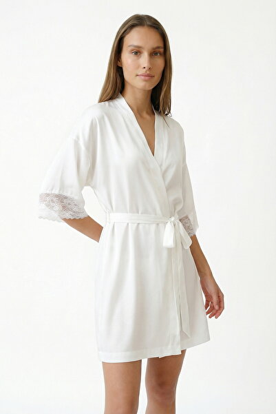 Penti Off-White Bridal Charming Morning Gown