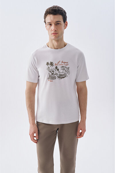 Mudo PRINTED CREW NECK T-SHIRT