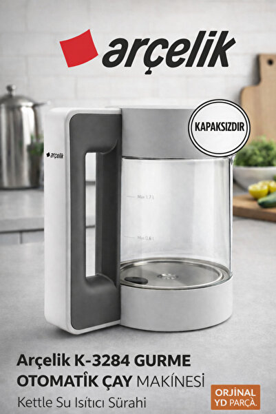 ÖZ BEYAZ EŞYA K-3284 Gourmet Tea Maker - Water Heater Jug with Lid Model