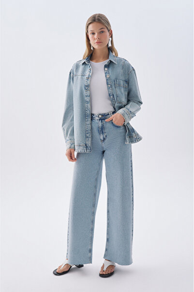 Mudo Wide Leg Jean Pants