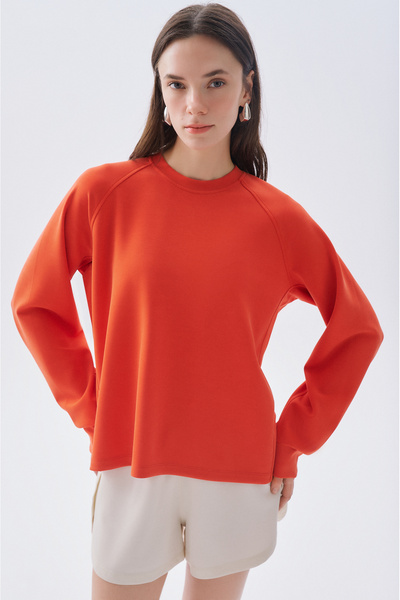 Mudo Modal Mixed Crew Neck Sweatshirt