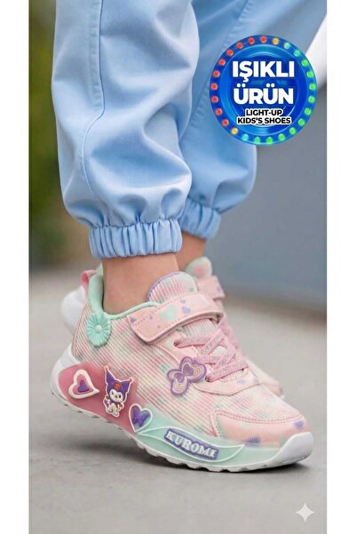 pediashoes Pantofi KUROMİLİ pentru fete, ușori și elastici, model HAFİT elast...