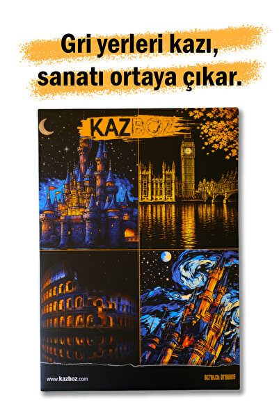 kazboz – Kazıma Sanatı Seti Saat Kulesi