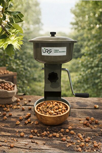 urg Pratik Ev Tipi Metal Fındık ve Ceviz Kırma Makinası Haki