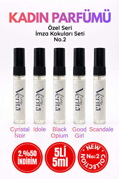 la mia verita Parfüm Seti No:2 Kadın Parfümü Farklı Seçkin Kokulardan Oluşan ...