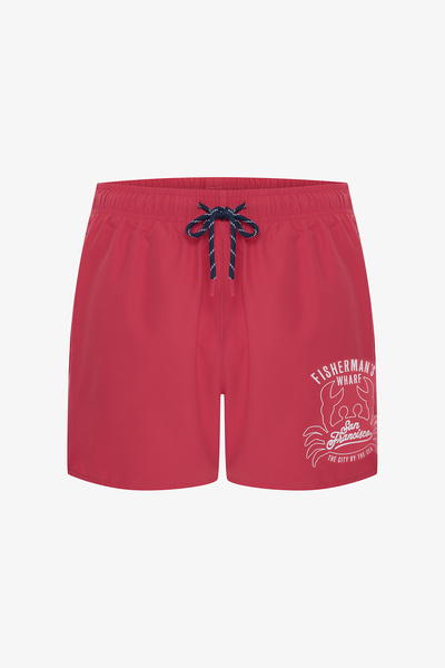 Penti Kırmızı San Francisco Erkek Şort Mayo