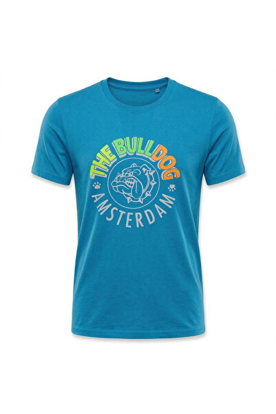SAFECARE Το Μπλουζάκι The Bulldog Amsterdam Original με Λογότυπο Ουράνιο Τόξο...