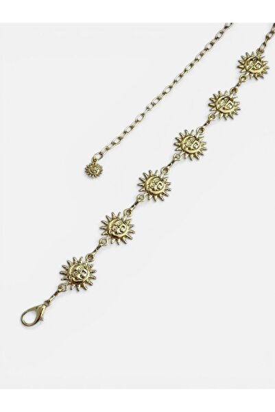 Kemerix Women's Gold Chain Belt Dress Belt Coat Belt Waist Belt