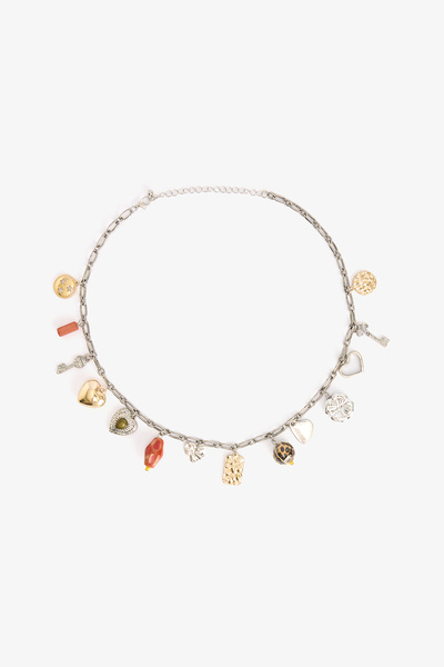 Penti Silver Color - Anthracite Daniela Necklace