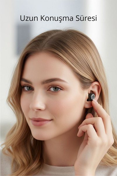 Piranha 9958 TWS Kablosuz Bluetooth Kulaklık | Bluetooth 5.3 | Mikrofonlu | Şarjlı | Android & iOS