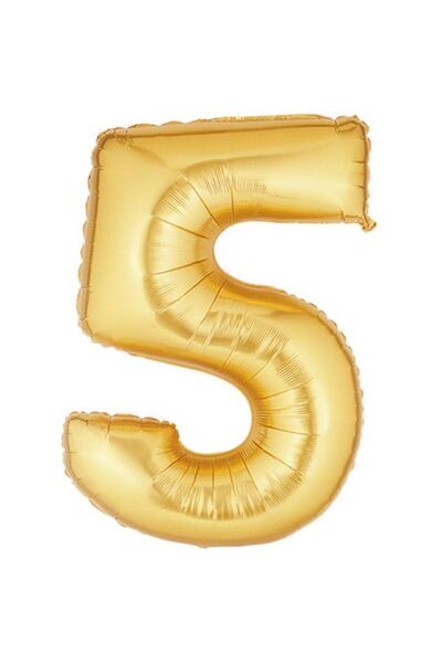 Pandoli بالون بارتيتولو 90 سم ذهبي اللون رقم 5