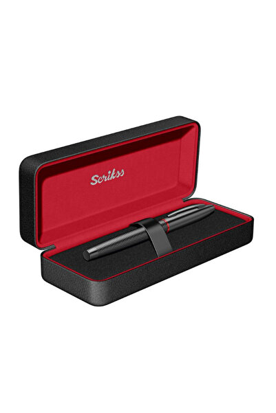 Scrikss قلم رولر ميتاليك ماركة DEKOMUS PREMIUM SPECIAL DER جلد TULU NOBLE 35 ...