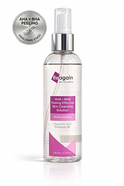 Reagain Leke ve Gözenek Karşıtı Arındırıcı AHA+BHA Peeling Solüsyonu-Arbutin,...