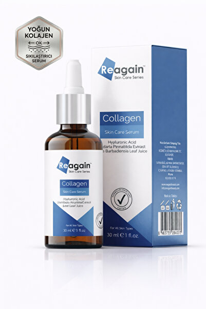Reagain Anti-Wrinkle, Plumping Collagen, Hyaluronic Acid, Algae Skin Care Ser...