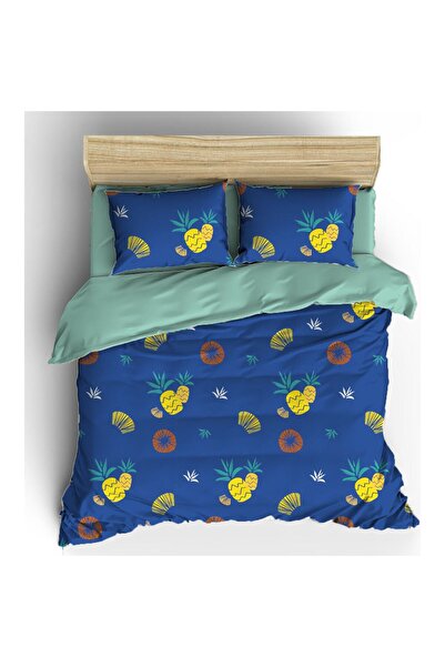 NANOSOFT Set cuvertură dublu de pin dublu culoare