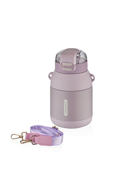 Shotay Dome Steel Thermos Girl's Water Bottle 800 Ml. Sht-St-8081-10
