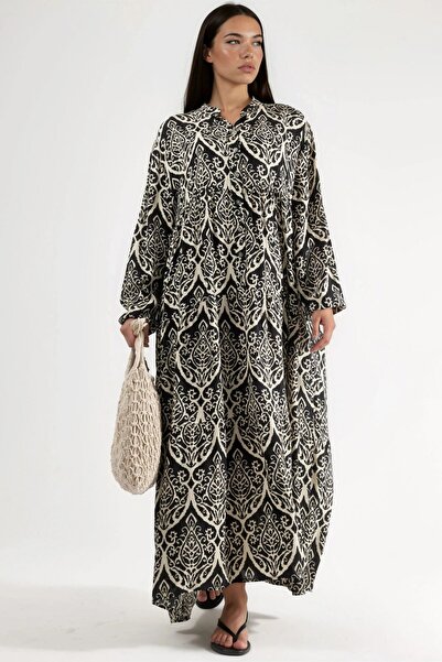 Hiccup Comfortable Patterned Maxi Dress