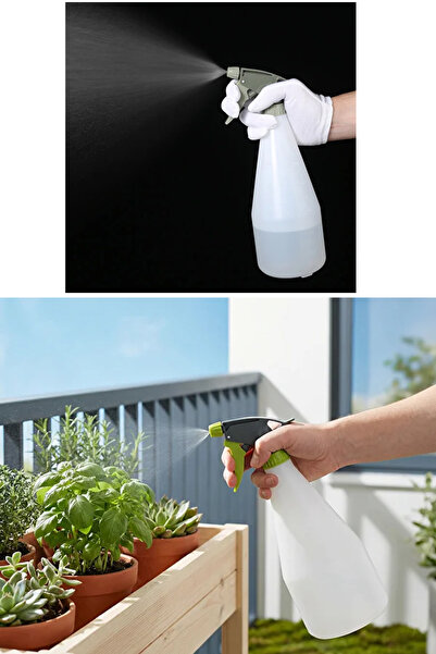 Binbirreyon Tetikli Çiçek Bitki Sulama Spreyi Püskürtücü Ilaçlama Spreyi 1 Lt...