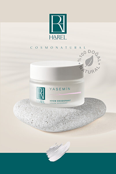 Harel Cosmonatural Yasemin Kokulu Krem Deodorant – %100 Doğal, Alüminyumsuz 3...