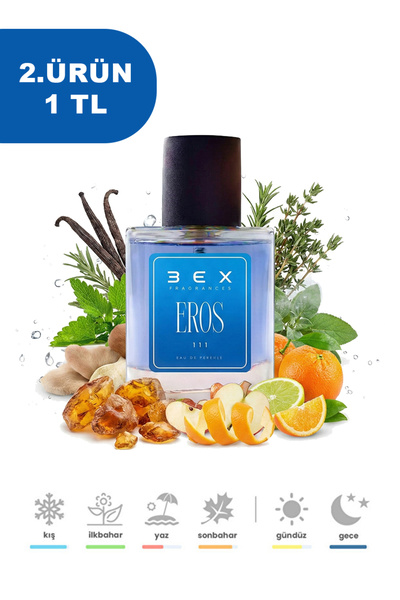 3ex 111 - Eros 50mL Erkek Parfüm