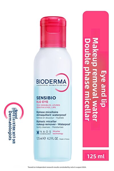 Bioderma Sensibio H2o ντεμακιγιάζ ματιών διπλής φάσης 125 ml