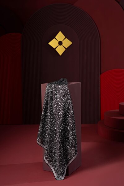 JAWEL Eșarfă moale cu model de pietriș pentru femei