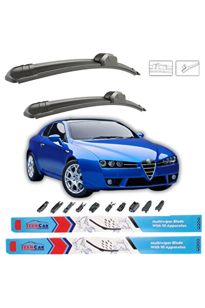 TEAMCAR Υαλοκαθαριστήρες Alfa Romeo Brera HATCHBACK 2006-2010 Εμπρός Σετ